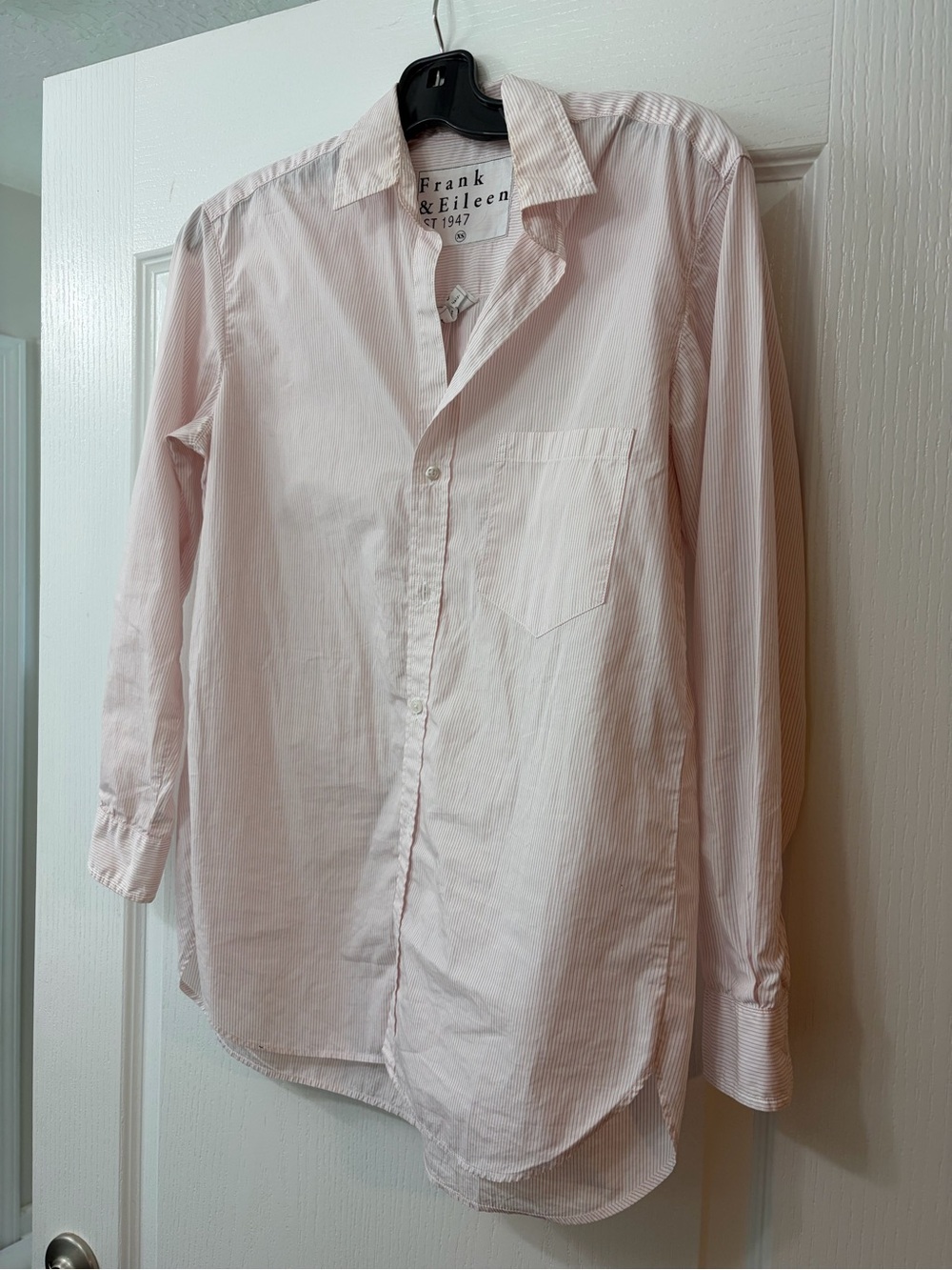 Frank & Eileen Light Pink Striped Button-Down Shirt